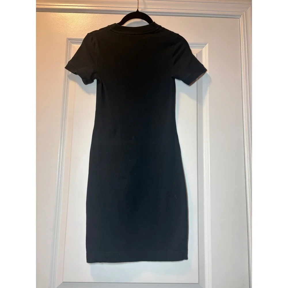 Nike Sportswear Essential Black‎ Bodycon T-Shirt Dress - XS